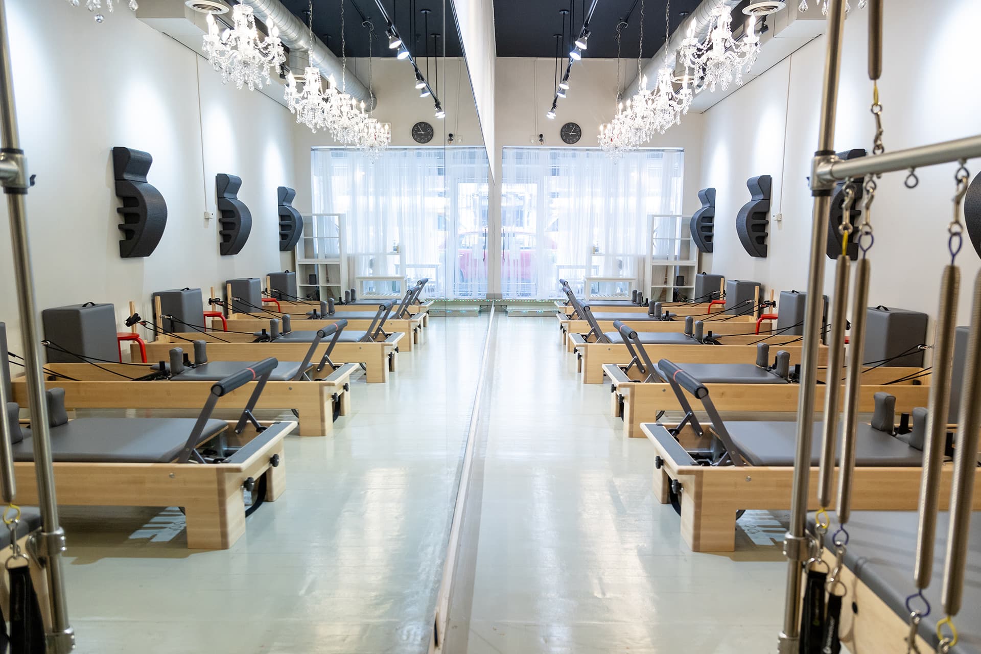 Montclair Pilates reformer studio